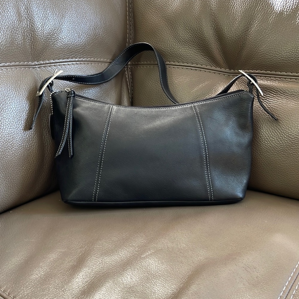 Tignanello Leather Shoulder Bag